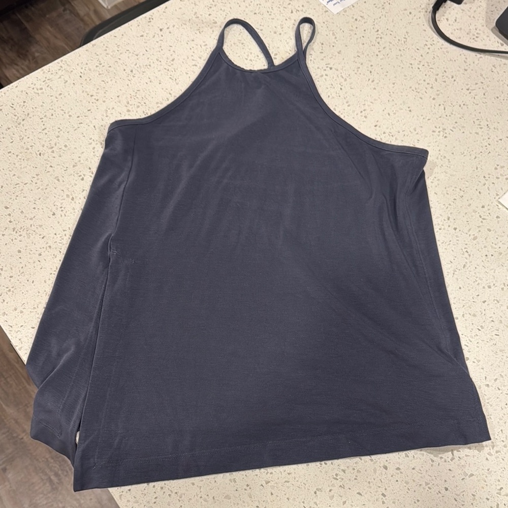 Athleta halter Dark Gray Tank Top size XS